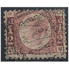 1870 SG48/9 1/2d Rose Plate 4 Good/Fine Used Check Letters "CW" ...