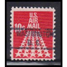 C72a 10c Fifty-Star Runway Fine MNH PreCnx ZA3819