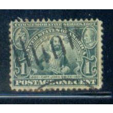 Used 328 1c John Smith Barely Clears C2771