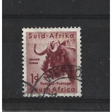 SouthAfrica.SG152 1d Black Wildebeest.Fine Used.Aug25m