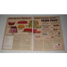 1963 Jell-O Gelatin Ad - Enter the Jell-O recipes-to-riches $120,000 contest