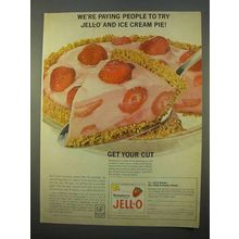 1963 Jell-O Gelatin Ad - Try Jell-O and Ice Cream Pie