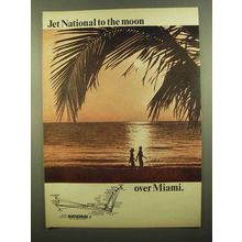 1965 National Airlines Ad - Jet National to the Moon