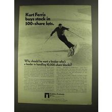 1972 Kidder, Peabody & Co. Ad - Kurt Ferris Buys