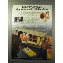 1977 Fisher-Price Movie Viewer Theater Ad - Run Show