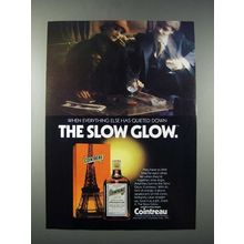 1978 Cointreau Liqueur Ad - The Slow Glow