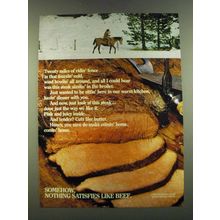 1983 Beef Industry Council Ad - Somehow. Nothing satisfies like beef