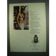 1984 Paco Rabanne Pour Homme Cologne Ad