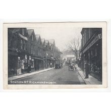 Station Road Rickmansworth Postcard Hertfordshire