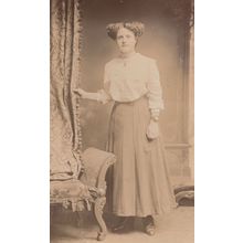 Leytonstone Eraserhead Amazing Hairstyle Antique RPC Postcard