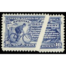 E11, Mint NH Wide Pre Printing Paper Fold Dramatic ERROR - Stuart Katz