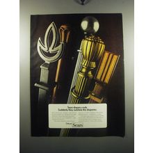 1972 Sears Drapery Rods Ad - Suddenly they outshine the draperies