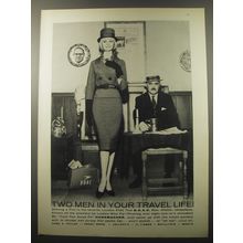 1960 Handmacher Suits Advertisement - Two men in your travel life