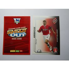 Darren Ambrose - Charlton A - Shoot Out 2005 2006 Magic Box Football Card (EF1)