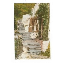 Clovelly, North Hill And Backstairs, Devon, Postcard.
