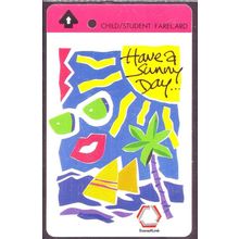 Have A Sunny Day S'pore TransitLink Train/Bus Card