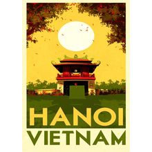 Vietnam Hanoi Poster Canvas Movie Film Print A0 A1 A2 A3 A4 A5 A6 Art Wall Decor