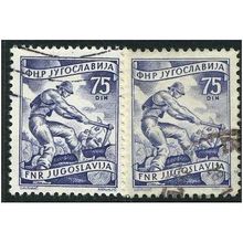 1951 Michel 687A+687C - fine used (o)