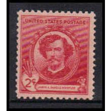 885 2c James Whistler Fine MNG K2089