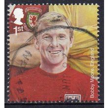 GB 2013 Football Heroes - Bobby Moore 1st Sheet Used