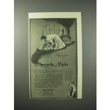 1923 The Secrets of Paris Movie Ad - Mastadon Films
