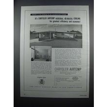1954 Chrysler Airtemp Air Conditioning Ad - Waterless
