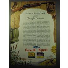 1956 Western Super-X, Xpert Shotgun Shell Ad - Straight