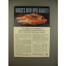 1966 Buick Opel Kadett Car Ad - Look Good