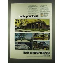 1972 Butler Metal Buildings Ad - Look Your Best
