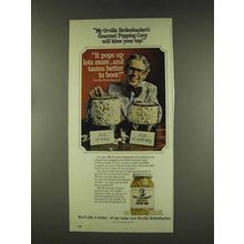 1977 Orville Redenbacher Gourmet Popping Corn Ad