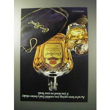 1986 Seagram's Crown Royal Whisky Ad - Stood on Head