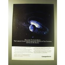 1989 CompuServe Computer Information Service Ad - Welcome to CompuServe