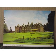 THE BEN WYVIS HOTEL, STRATHPEFFER, SCOTLAND used postcard 1984 pm =