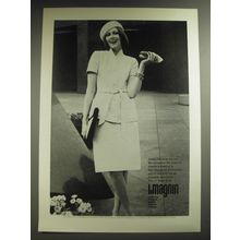 1974 I.Magnin Don Sayres for D'Amselle's Suit Ad - Today, lunch on the run