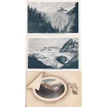 Illecillewaet Yoho Canadian Glacier Iceberg 3x Old Postcard s