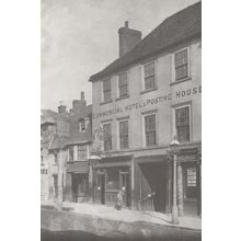 The Angel Commercial Hotel & Posting House Ilford Essex Postcard