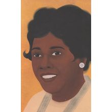 Barbara Jordan African American Politician House Of Representatives Postcard