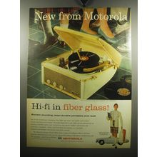 1957 Motorola Calypso Model 3H24 Phonograph Advertisement
