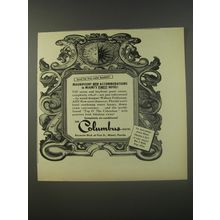 1956 The Columbus Hotel Ad - Magnificent new accomodations in Miami's finest