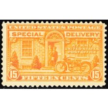 E13, Mint FVF NH 15¢ Special Delivery CV $75.00 * Stuart Katz