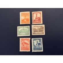 ICOLLECTZONE Mexico 634, 636-40 VF Hinged