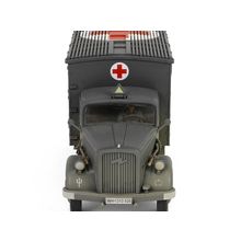 Opel-Blitz Kfz.305 Ambulance Gray (Weathered) "German Army" "Armoured Fightin...