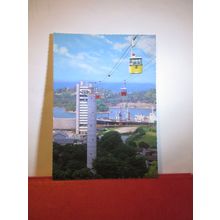SENTOSA ISLAND CABLE CARS , Singapore unused postcard =
