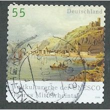 GER 2006 55c (S/A)' U.N.E.S.C.O (RHINE VALLEY) ' FINE USED (EBID42-758)