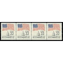 2115a 22c U.S. Flag Very Fine MNH PNC 8/4 R0046