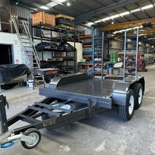 Plant Machinery Trailer 7×4 All Steel Construction, Australian Made 3.5 Ton GVM