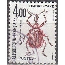 France 1982 Michel Taxe 111 O Cote (2008) 1.20 € Coléoptère Cachet rond