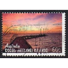 Cocos (Keeling) Islands 2012 Skies of Cocos - Pier at Sunrise 60c Used