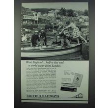 1962 British Railways Ad - West England