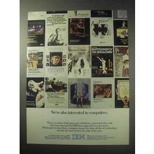 1985 IBM Ad - We're Also Interested in Computers